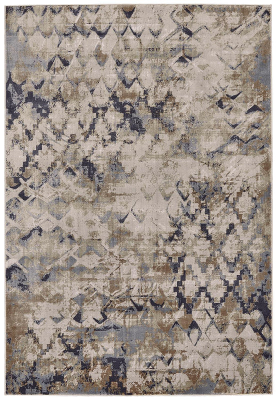 Cannes 3688F in BLUE/BEIGE