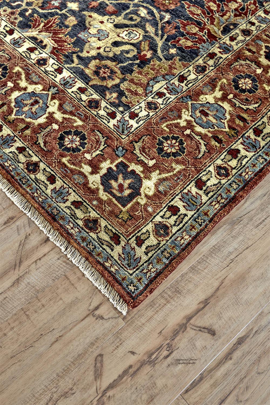 Anoosha 6204F IN BLACK/RUST