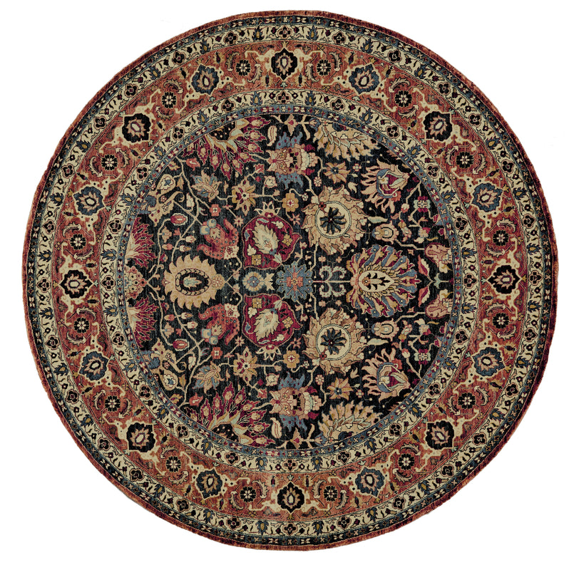 Anoosha 6204F IN BLACK/RUST