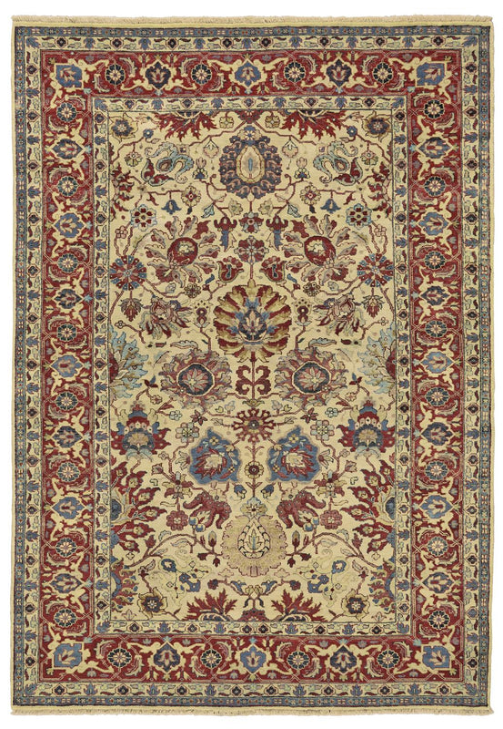 Anoosha 6204F IN IVORY/RUST