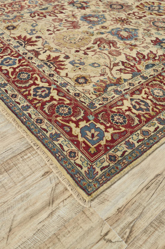 Anoosha 6204F IN IVORY/RUST