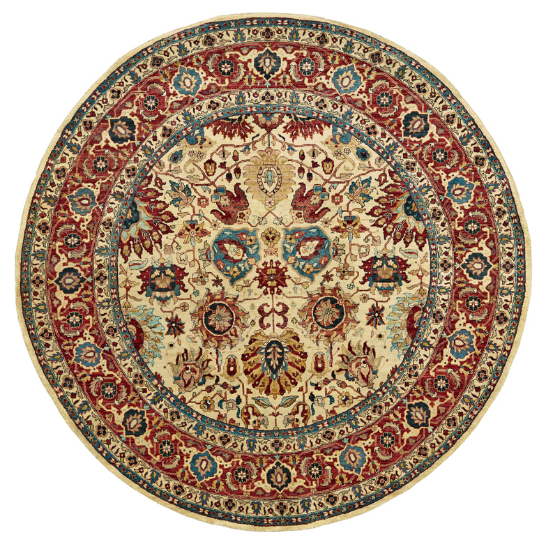 Anoosha 6204F IN IVORY/RUST
