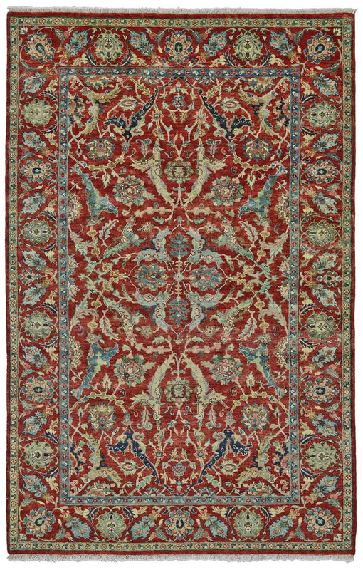 Anoosha 6205F IN RED/BLUE