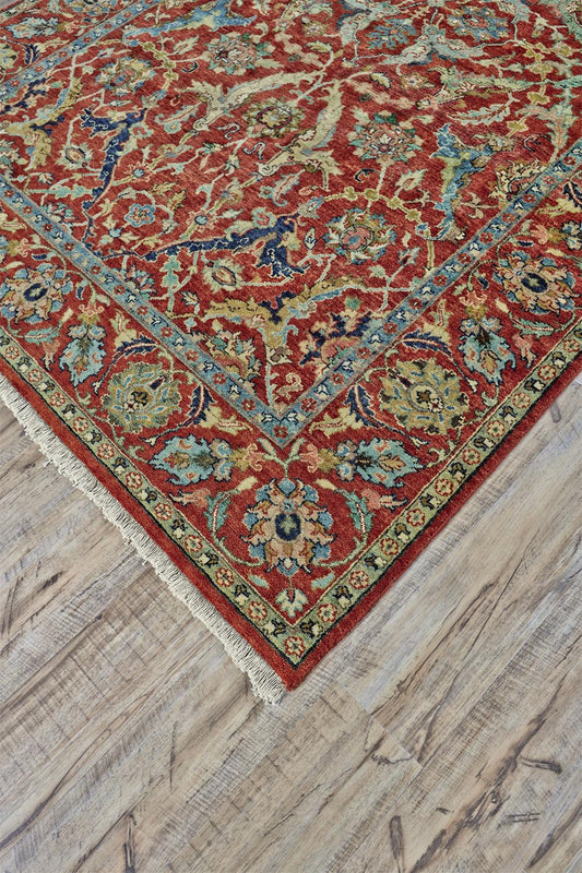 Anoosha 6205F IN RED/BLUE
