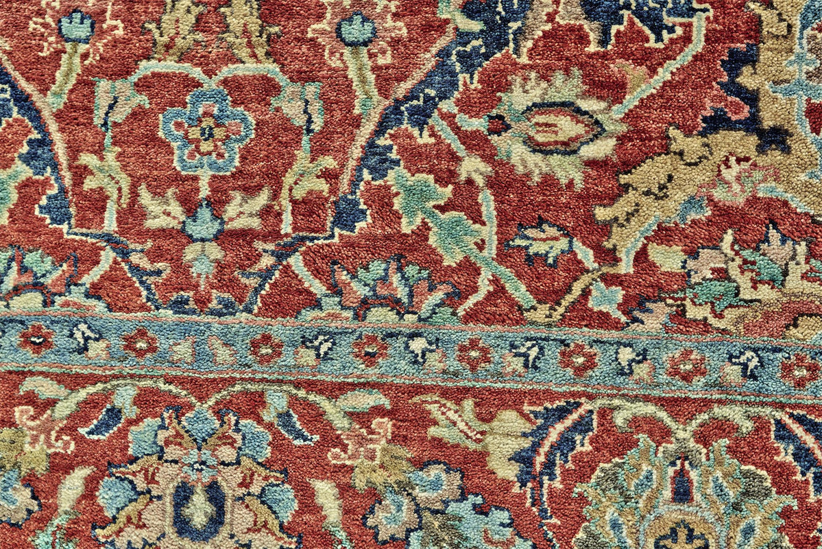 Anoosha 6205F IN RED/BLUE