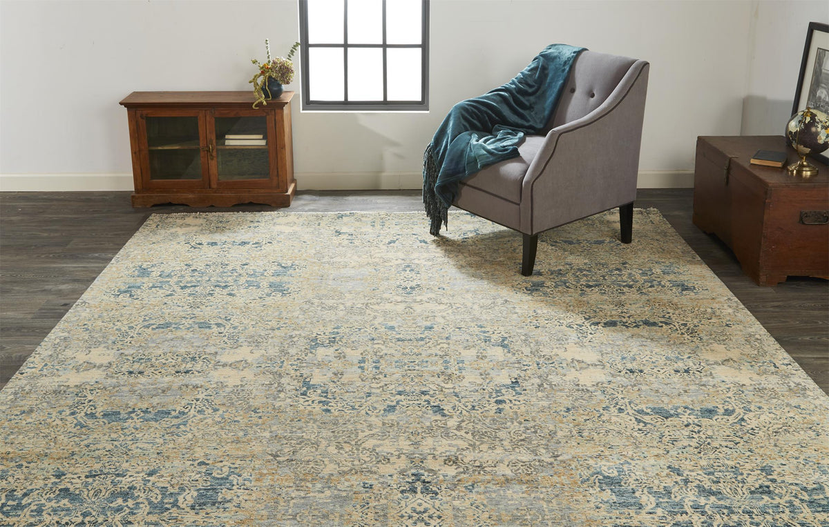 Elanor 6481F in BLUE/MULTI