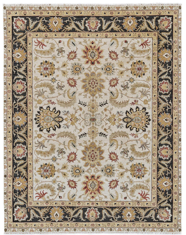 Bhatia 6344F IN IVORY/BLACK