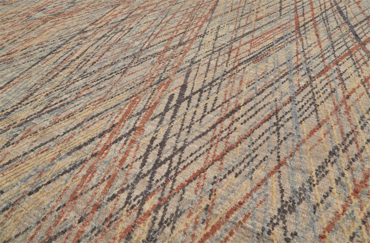 Hannah 6057L IN BEIGE/MULTI