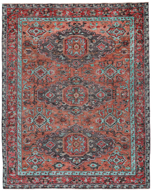 Piraj 6452F in RUST/AQUA