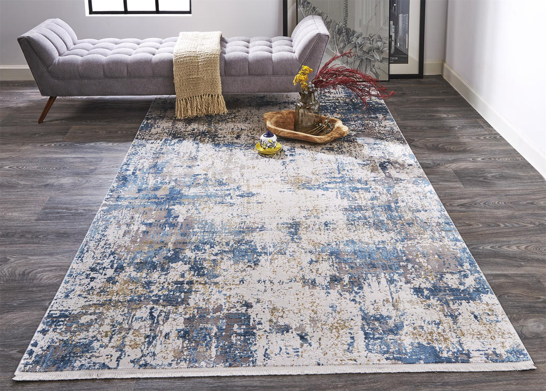 Cadiz 3891F in BLUE/IVORY