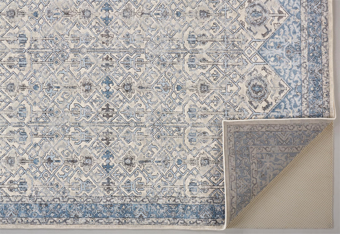 Ainsley 3899F in IVORY/BLUE