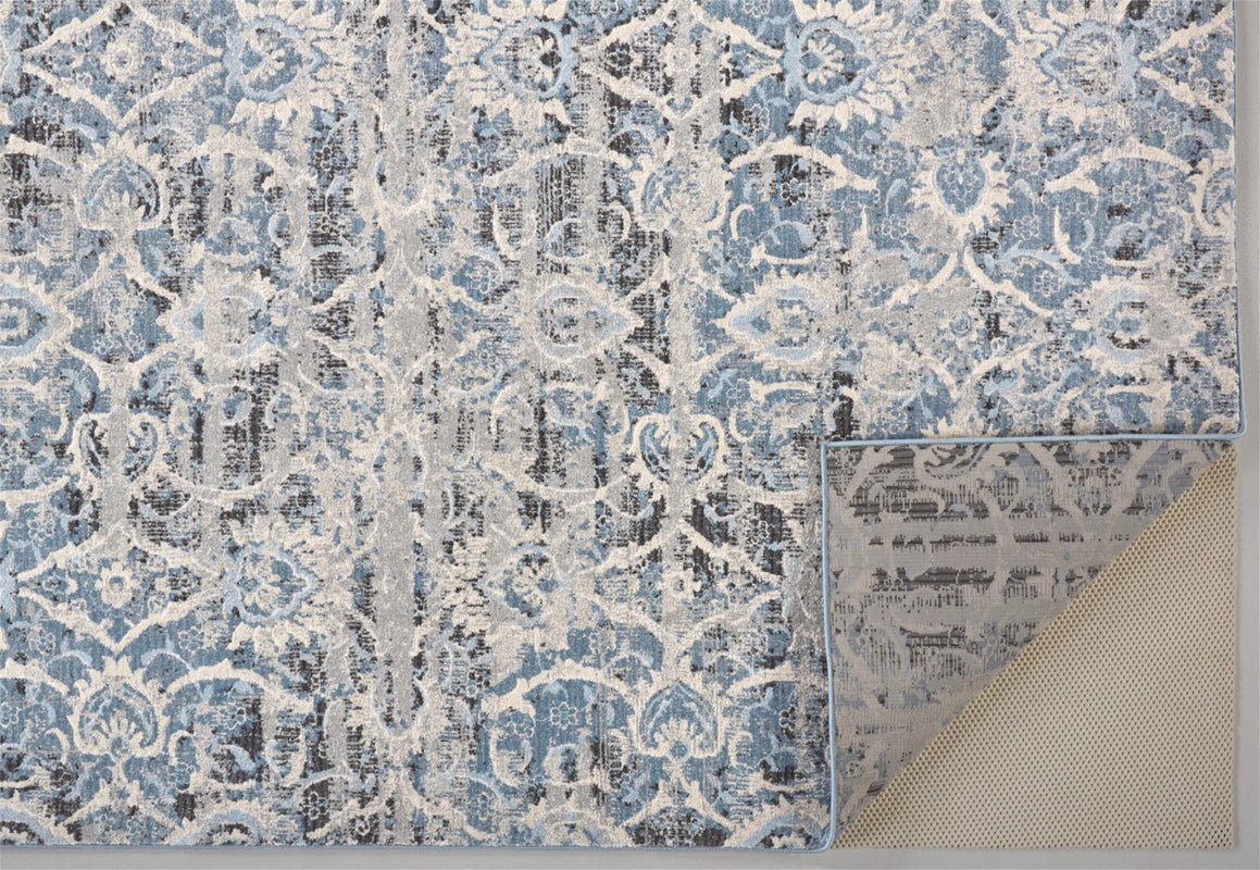 Ainsley 3901F in BLUE/IVORY
