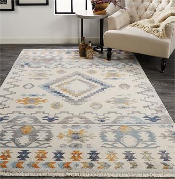 Wesley 3937F in Gray/Light Blue