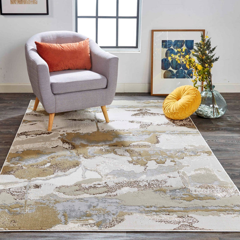 AURA 3737F IN GOLD-GRAY