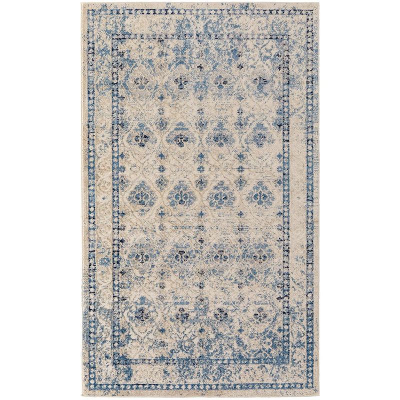 CAMELLIA 39K7F IN BLUE-IVORY