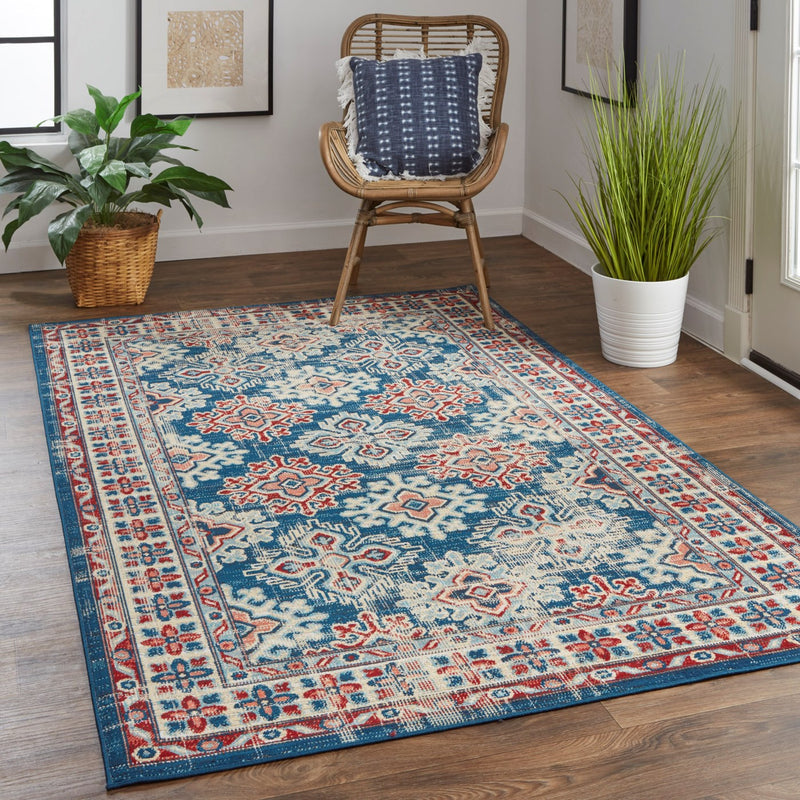 Nolan 39CAF IN BLUE-MULTI