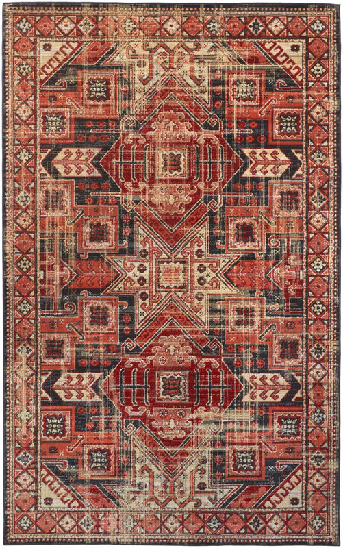 Nolan 39BZF IN RED - ORANGE
