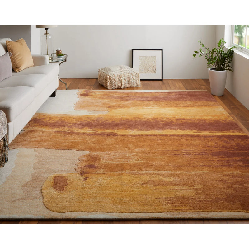 ANYA 8921F IN TERRACOTTA-IVORY