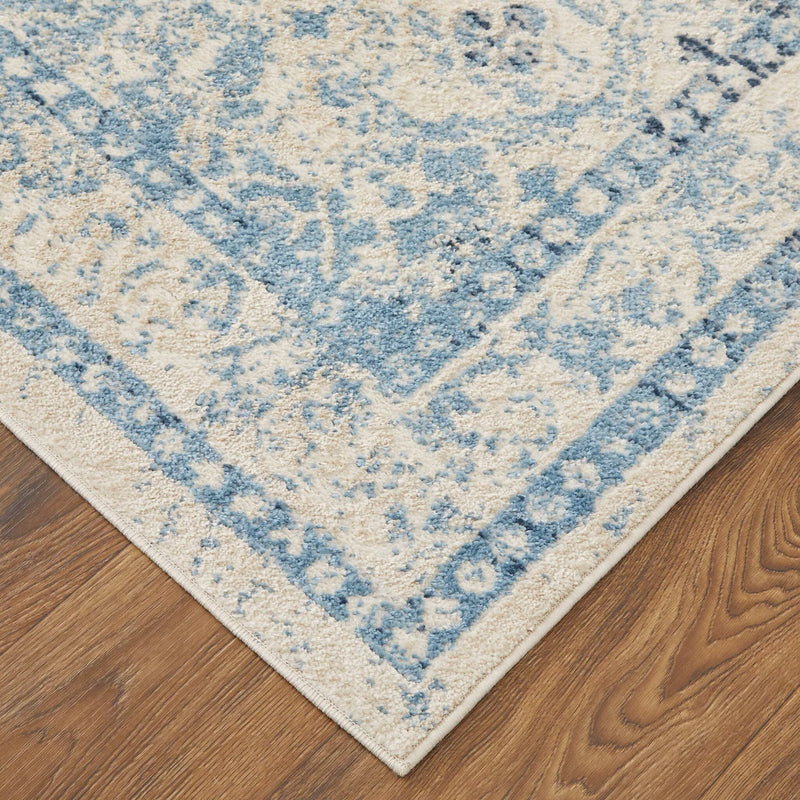 CAMELLIA 39K7F IN BLUE-IVORY