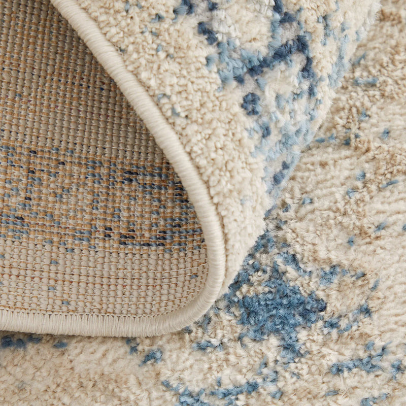 CAMELLIA 39K7F IN BLUE-IVORY