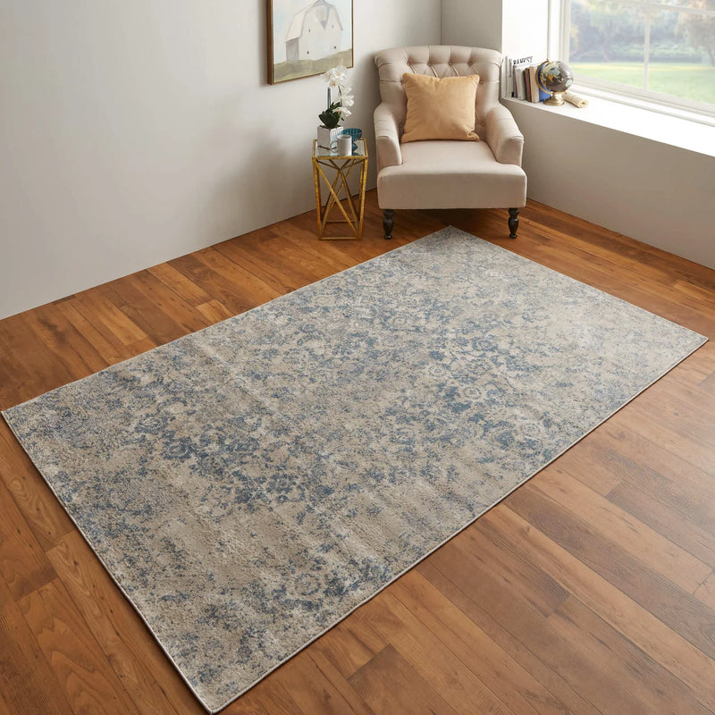 CAMELLIA 39KAF IN BLUE-IVORY