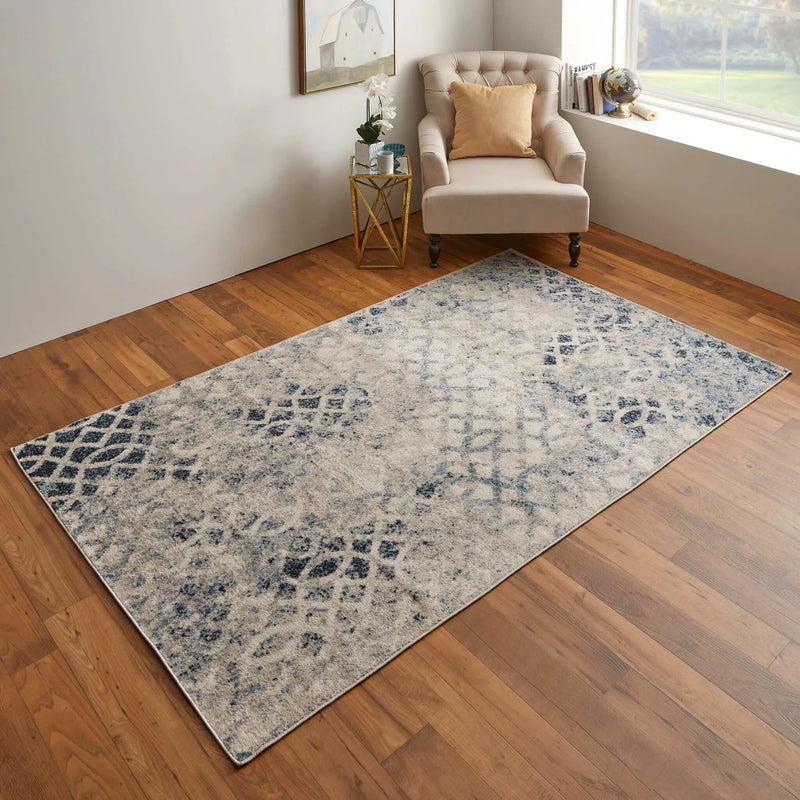 CAMELLIA 39KGF IN IVORY-BLUE