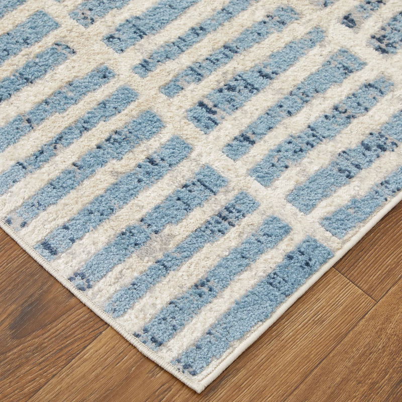 CAMELLIA 39KIF IN BLUE-IVORY