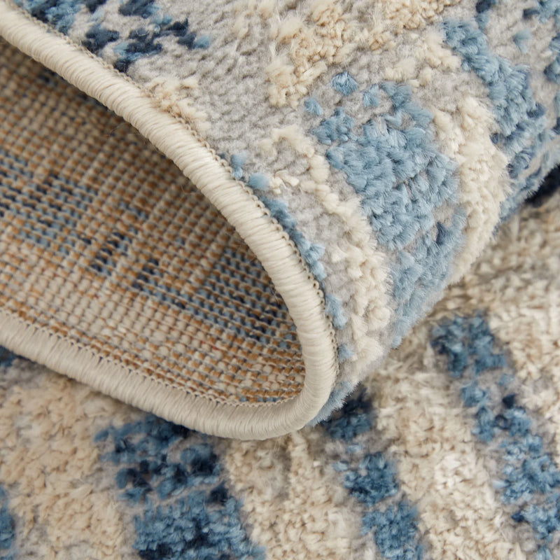 CAMELLIA 39KIF IN BLUE-IVORY