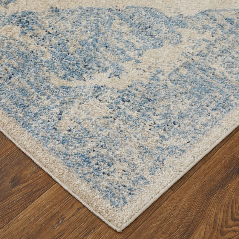 CAMELLIA 39KNF IN BLUE-IVORY