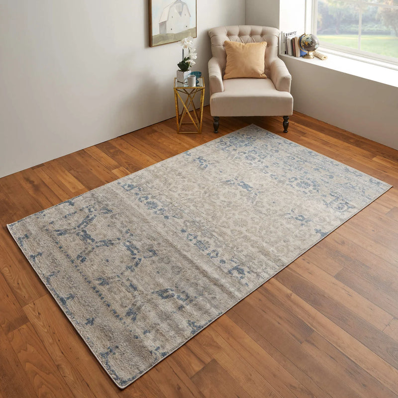 CAMELLIA 39KRF IN BLUE-IVORY