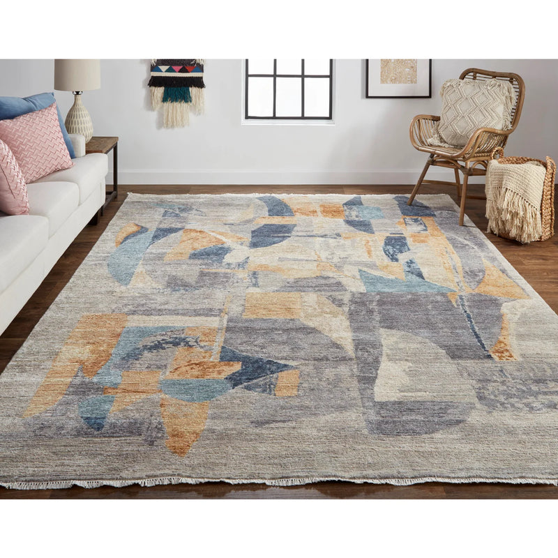 SALINA 6887F IN BLUE-ORANGE