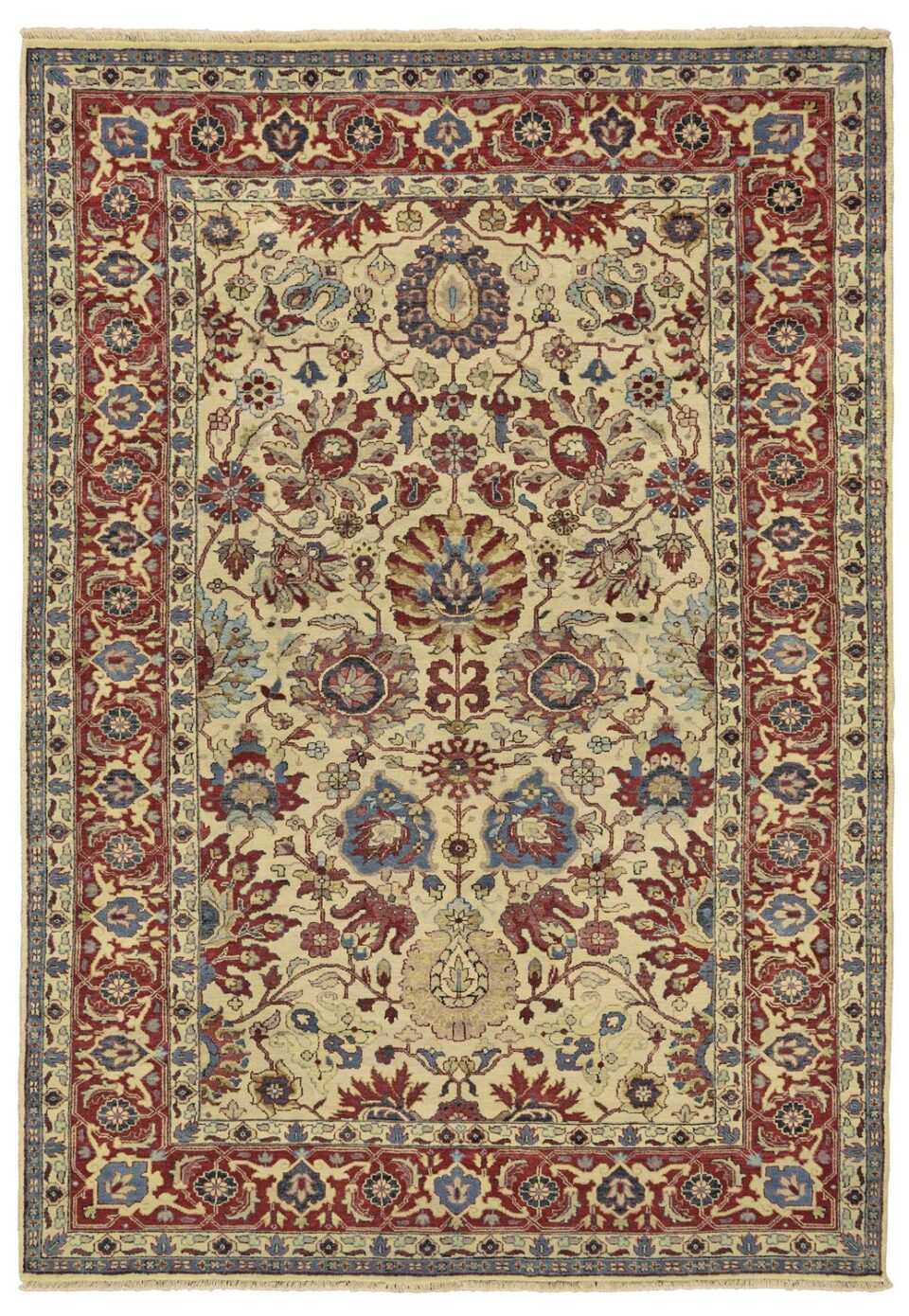 Anoosha 6204F IN IVORY/RUST